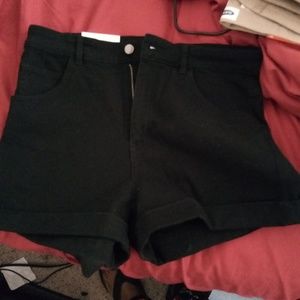 Black shorts
